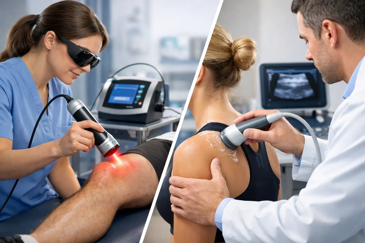 Class IV Laser vs Ultrasound