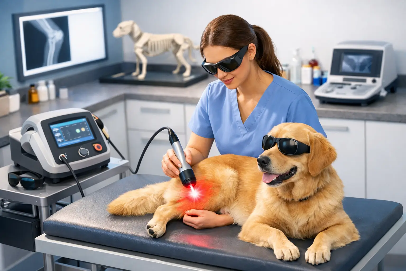 Veterinary Class 4 Laser Therapy Explained