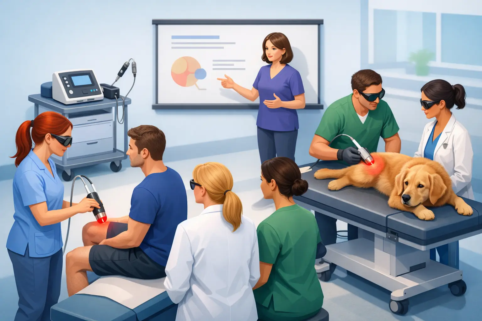 How to Onboard Staff for Laser Therapy Well